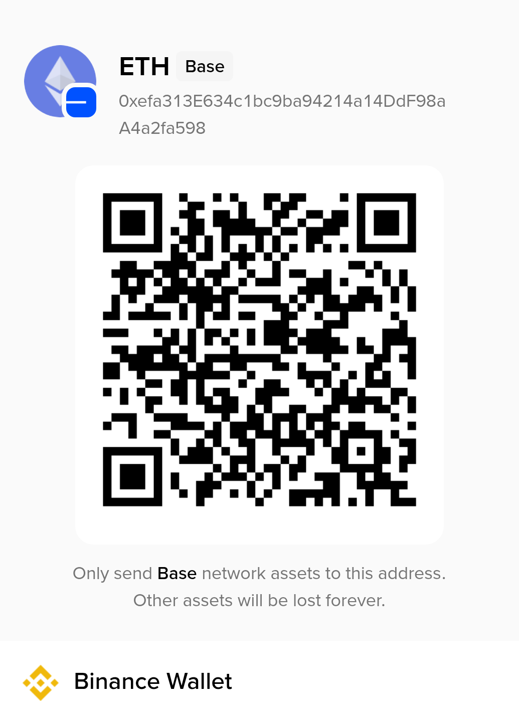 ETH ethereum adresi